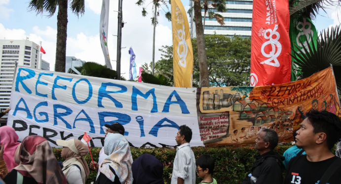 Masyarakat Desa Kota Jakarta Memohon Kesamarataan Agraria
