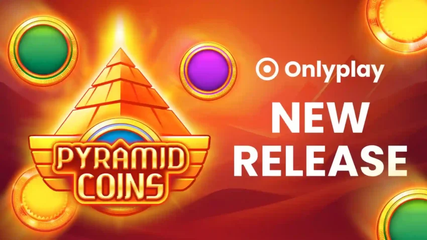 Onlyplay meluncurkan slot bertema Mesir Kuno Pyramid Coins dengan jackpot tetap dan Simbol Misteri