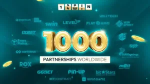 1spin4win merayakan tonggak sejarah 1.000 kemitraan global