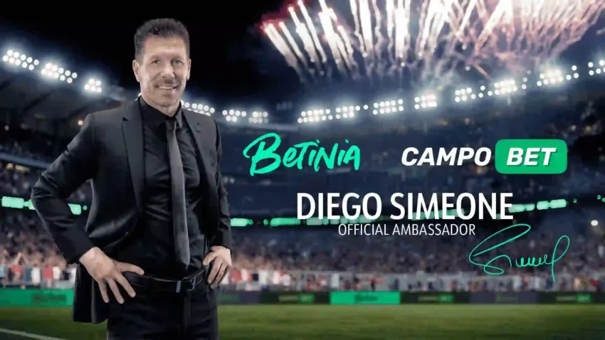 Merek Soft2Bet menunjuk Diego Simeone sebagai duta untuk Betinia dan CampoBet
