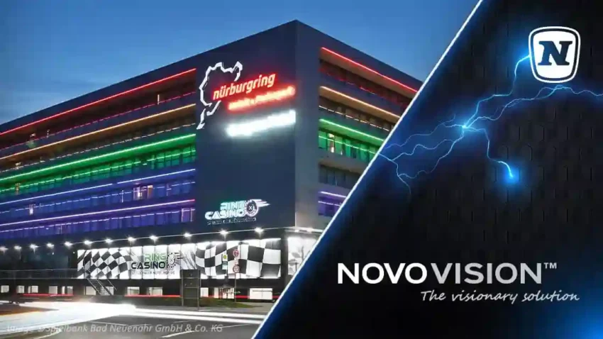 Spielbank Bad Neuenahr menyebarkan NOVOVISION NOVOMATIC di Ring Casino Nürburgring